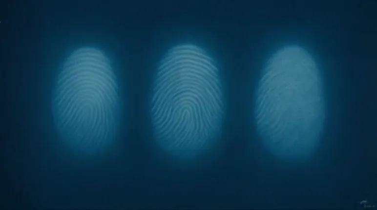 Three fingerprints