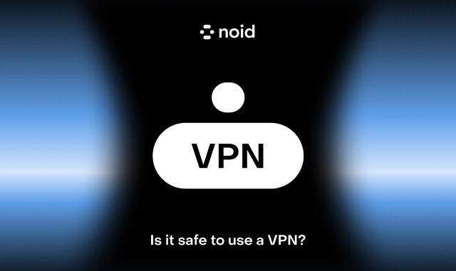 Text: Is Using a VPN Safe?
