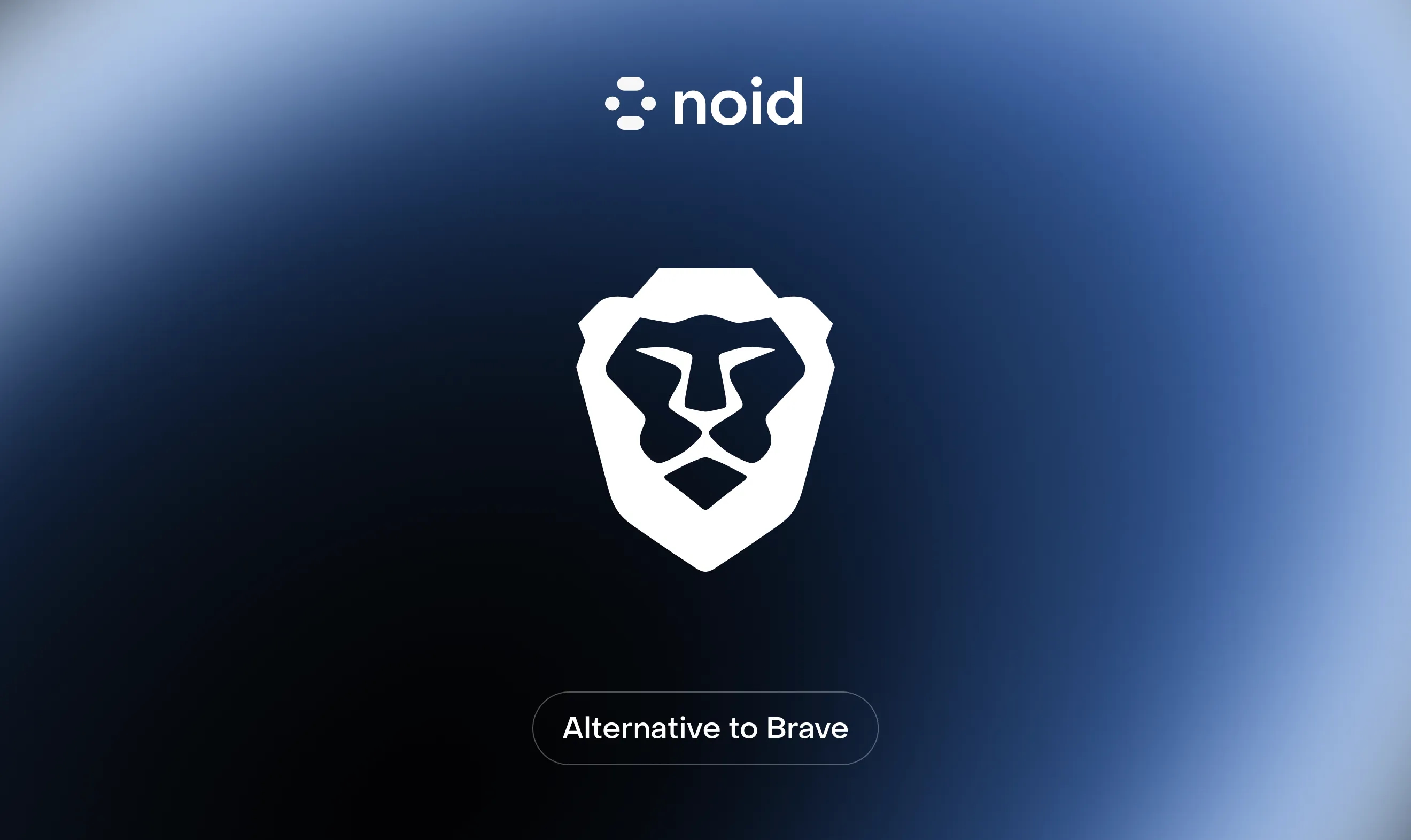 Text: Alternative to Brave
