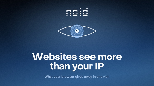 Websites see more than your IP