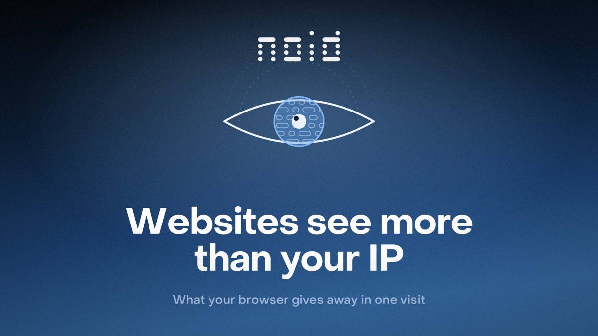 Websites see more than your IP